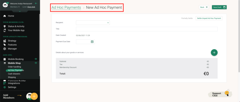 ad-hoc-payments-glue